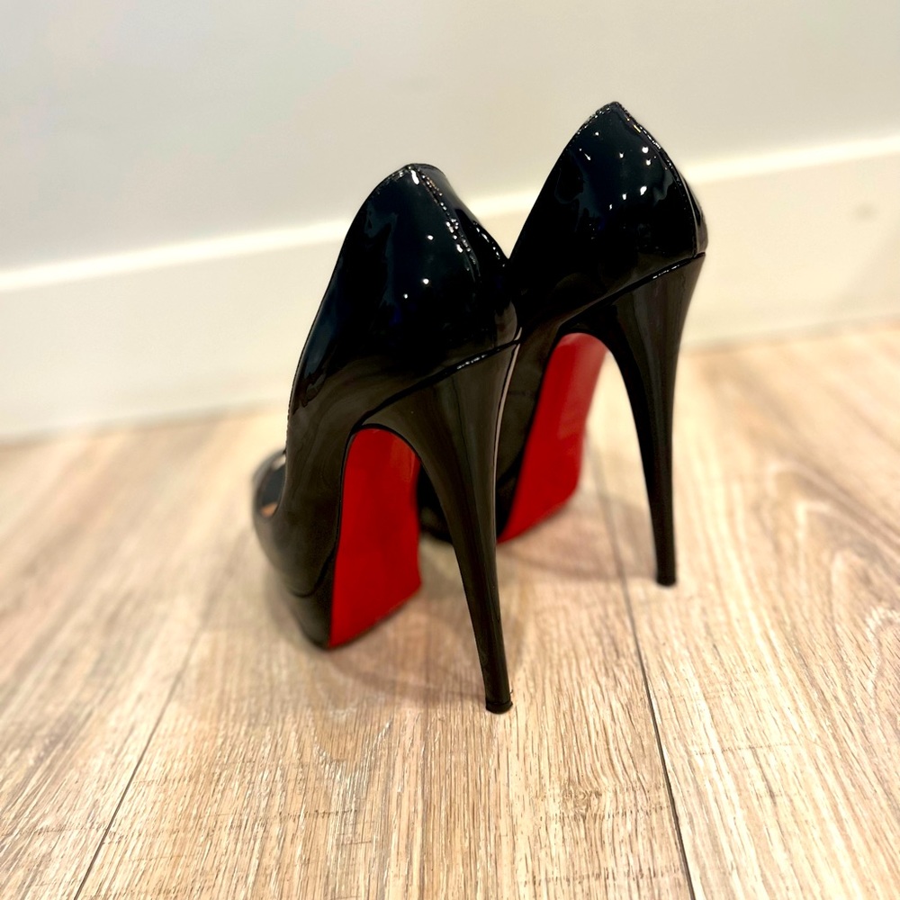 Christian Louboutin Lady Peep 150 Patent Calf